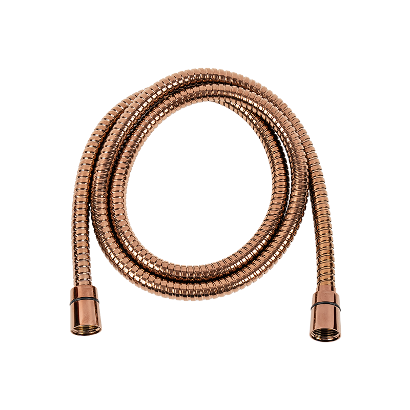 PVD red bronze color shower hose home bathroom water inlet pipe handheld shower head shower hose