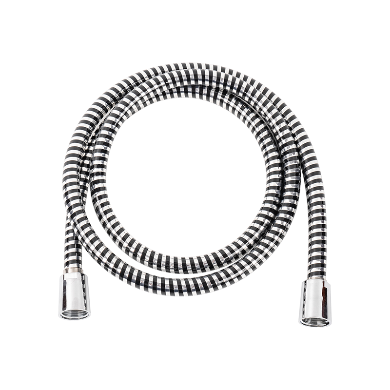 How can colored stainless steel PVD shower pipes match the modern bathroom decoration style?