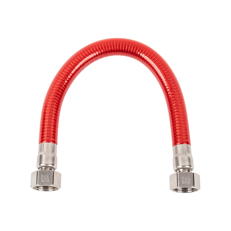 Stainless steel corrugated inlet pipe gas water heater
