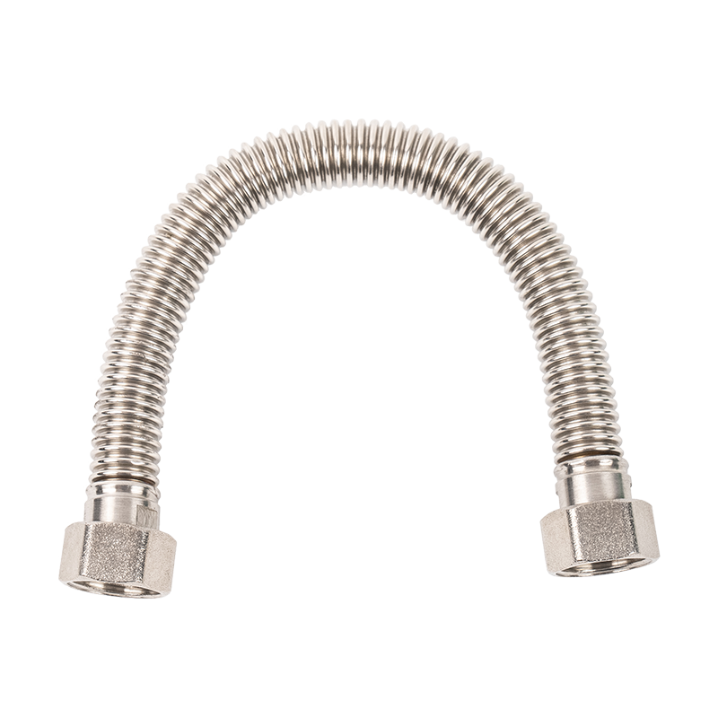 Stainless steel corrugated inlet pipe gas water heater