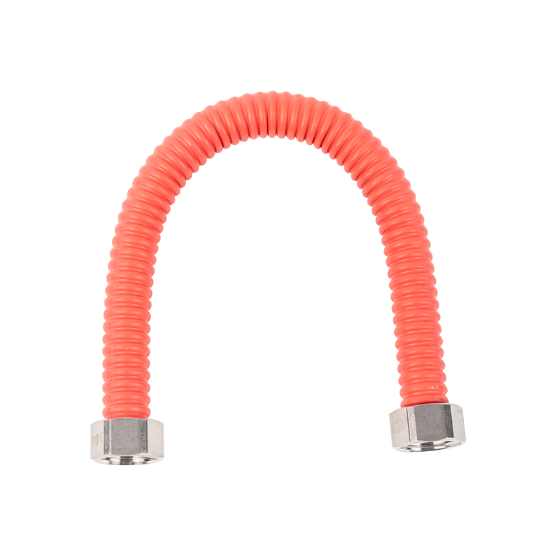 Stainless steel corrugated inlet pipe gas water heater