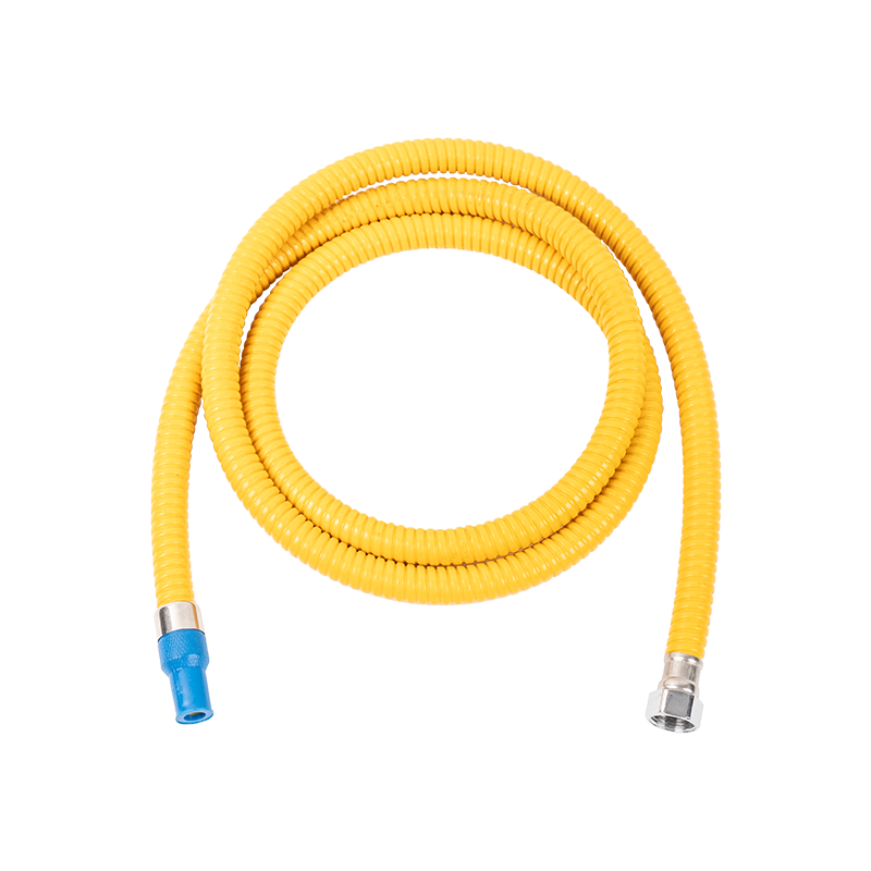 Extra long 1.7m flexible gas hose armored household explosion-proof gas pipe natural gas pipe liquefied gas pipe water heater gas stove connection pipe