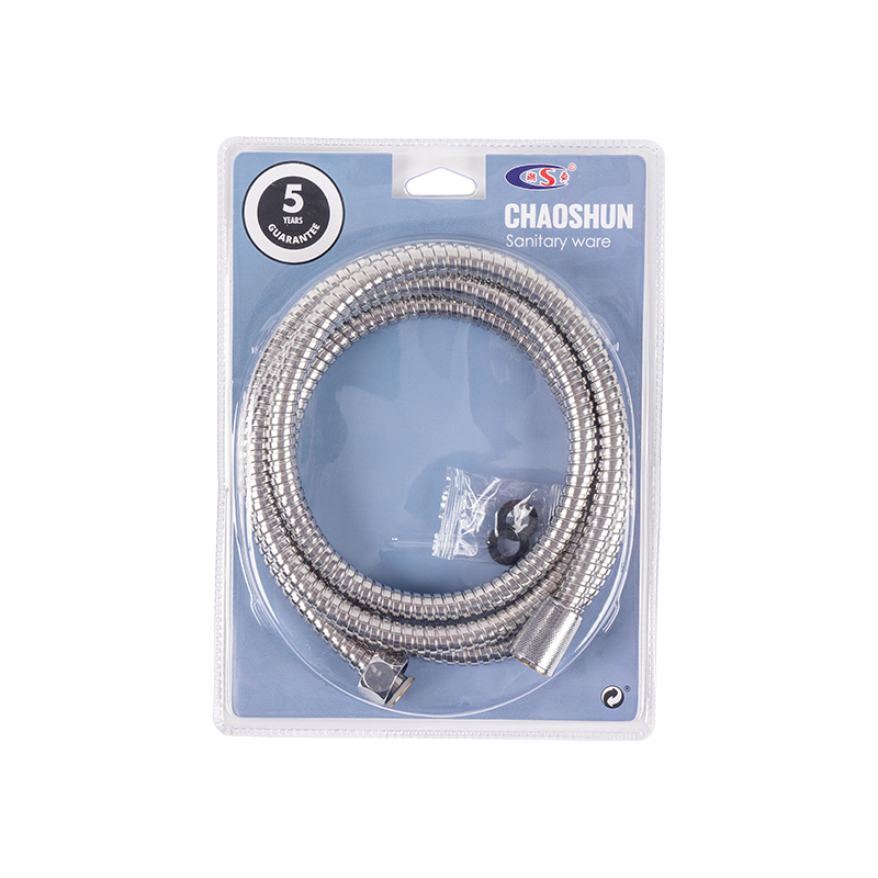 Stainless steel double buckle kitchen shower shower pipe