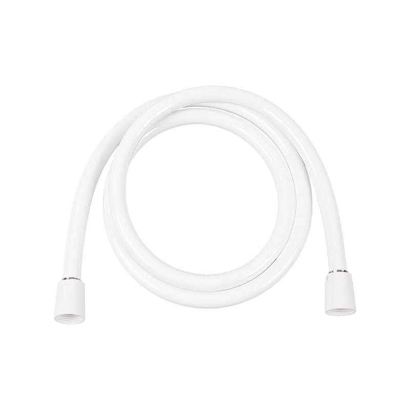 Silver gray porcelain white silver white full black PVC shower hose